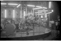 Children on carousel
